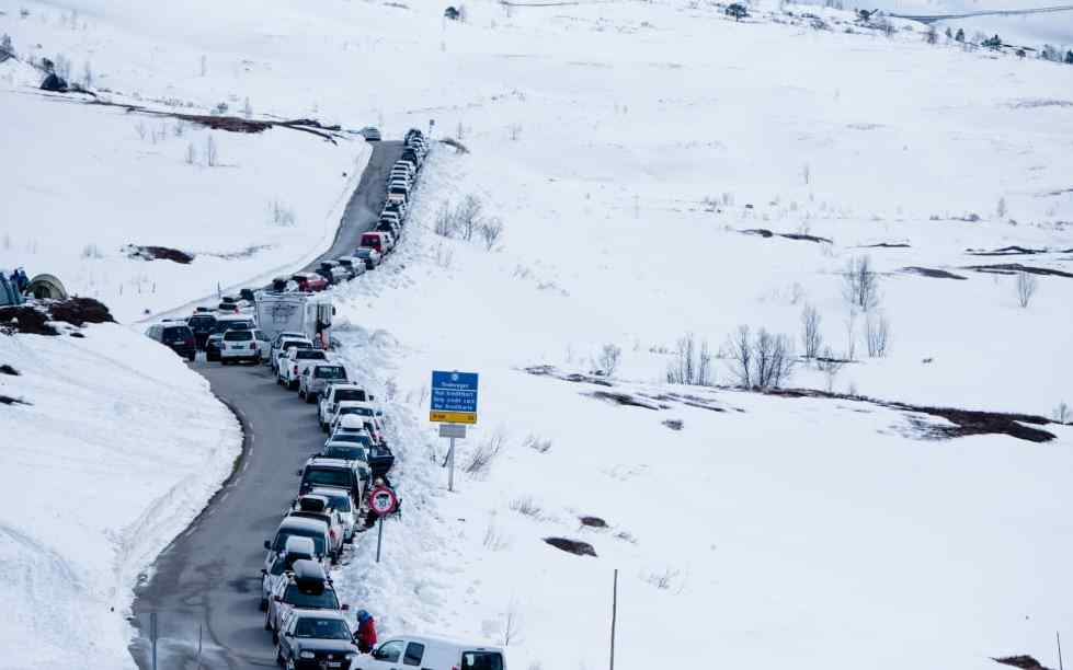 Turtagrø: Unngå kø - ta bussen til High Camp!