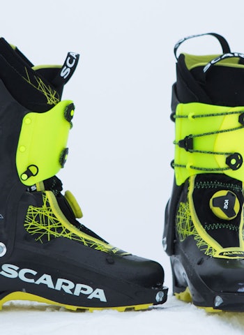 Scarpa Alien RS: Toppturstøvel som veier under en kilo Scarpa Alien RS lett toppturstøvel