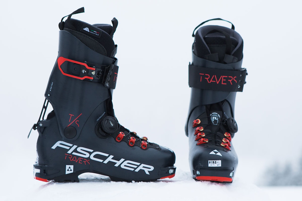 Fischer Traverse TS: Randonee sko med gode egenskaper opp og ned Fischer Traverse TS randonee sko