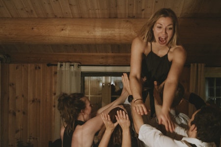 Det blir nok ikke noen stagediving i år grunnet 1-metersregelen, men Anna Sara kommer til å skape bra liv læll. Foto: Terese Samuelsen  Det blir nok ikke noen stagediving i år grunnet 1-metersregelen, men Anna Sara kommer til å skape bra liv læll. Foto: Terese Samuelsen