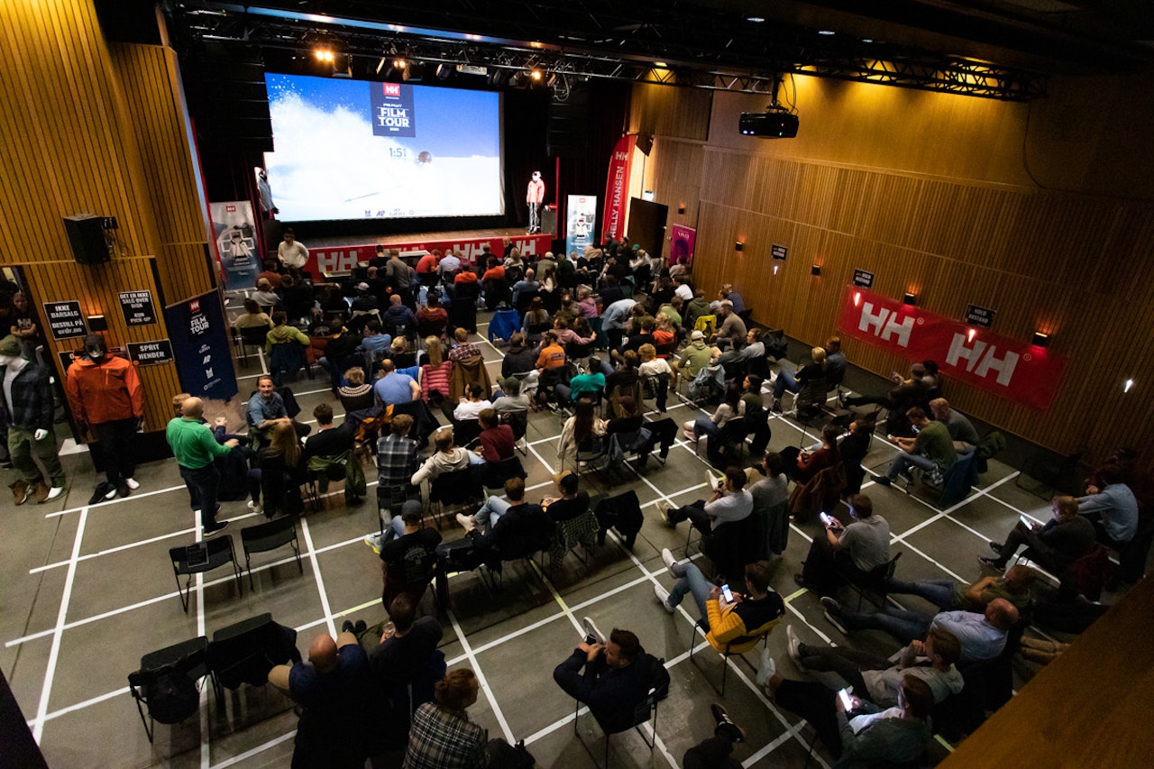 GJENNOMFØRT: Årets Film Tour er ferdig. Og det ble et spesielt år. Foto: Marius Pettersen Film Tour