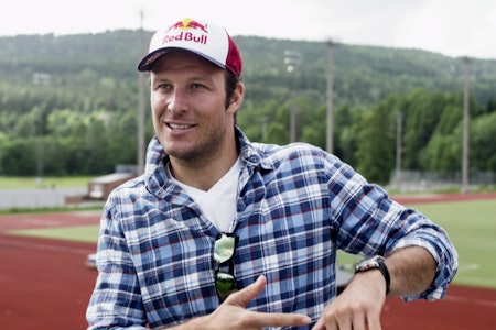 ENGASJERT: Aksel Lund Svindal forteller om frikjøring –på Toppidrettssenteret, selvfølgelig. ENGASJERT: Aksel Lund Svindal forteller om frikjøring –på Toppidrettssenteret, selvfølgelig.