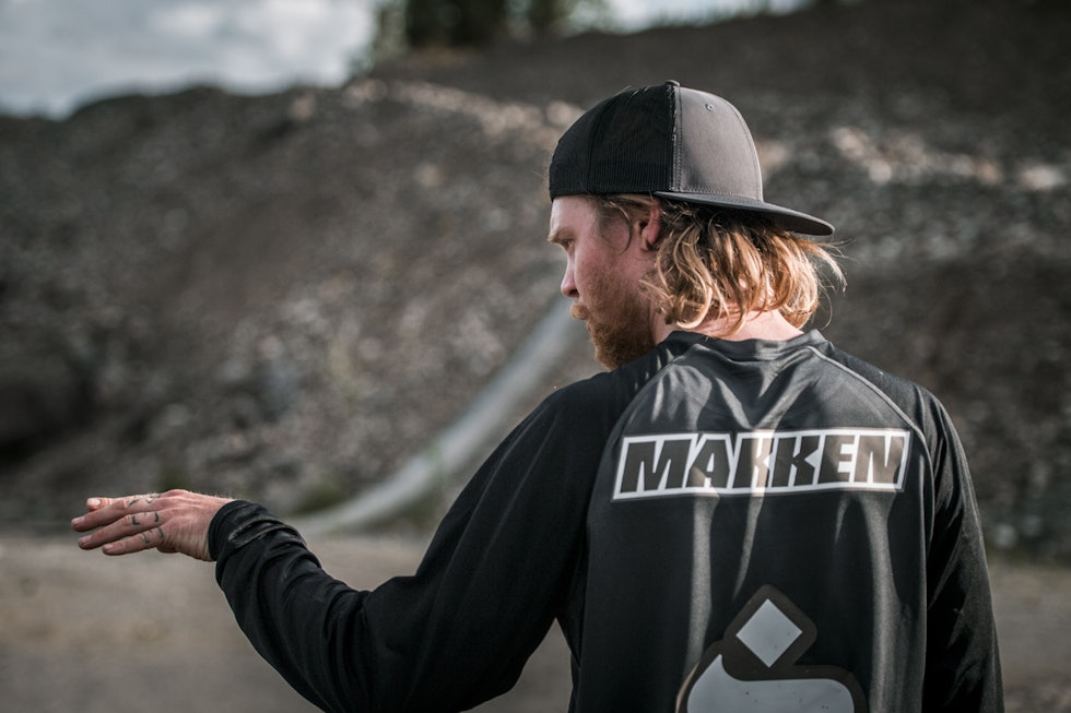 Mads "Makken" Haugen er en av våre fremste freeridesyklister.
