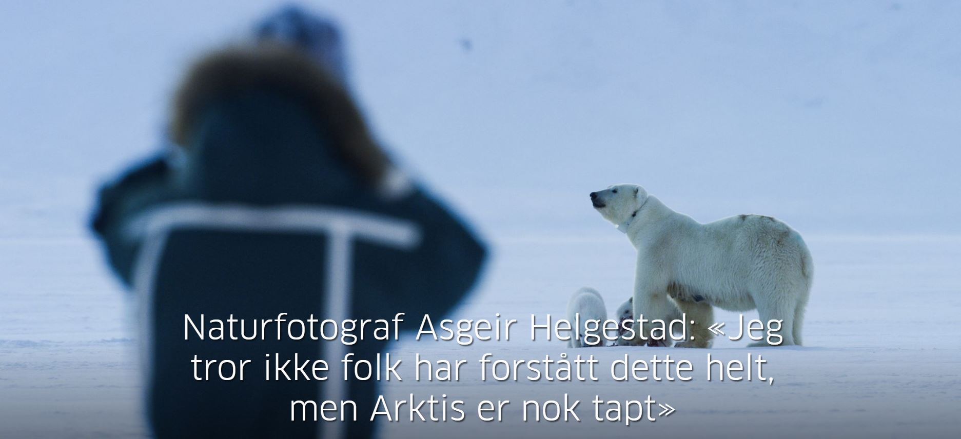 Foto: Theo Jebb - hentet fra Aftenposten 3.11.18