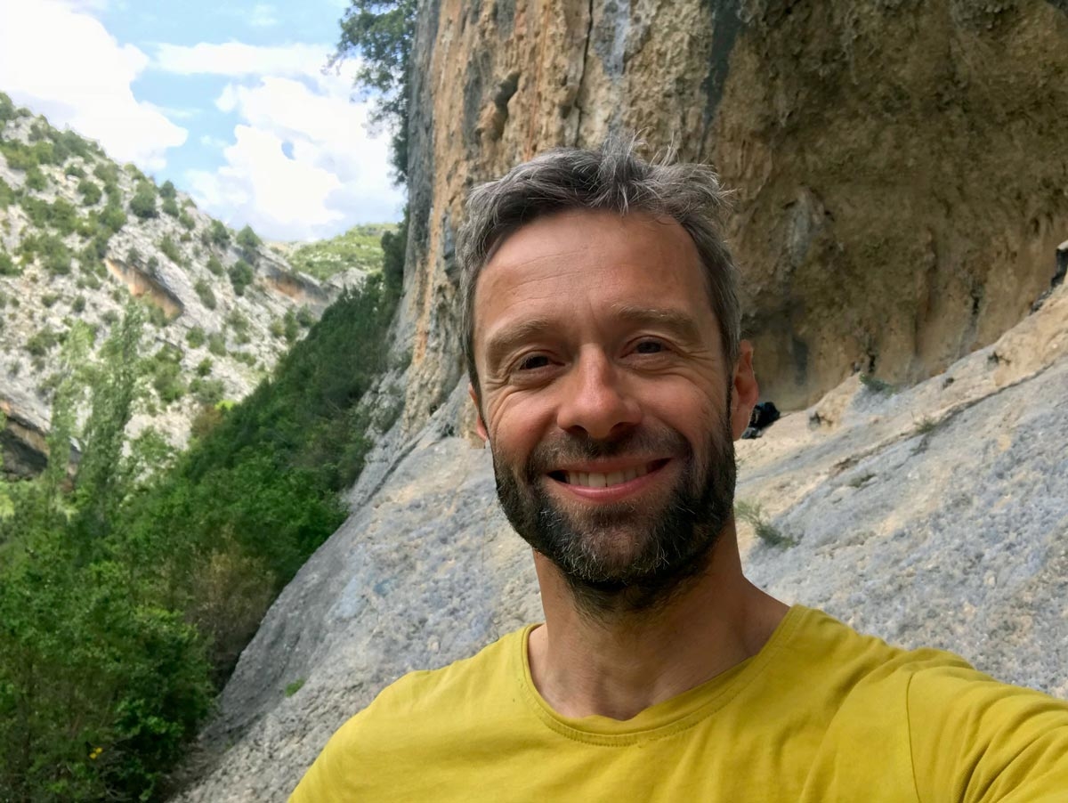 Geir Evensen er forfatter av boka Sikker Klatring. 