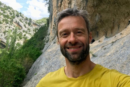 Geir Evensen er forfatter av boka Sikker Klatring.  Geir Evensen er forfatter av boka Sikker Klatring.