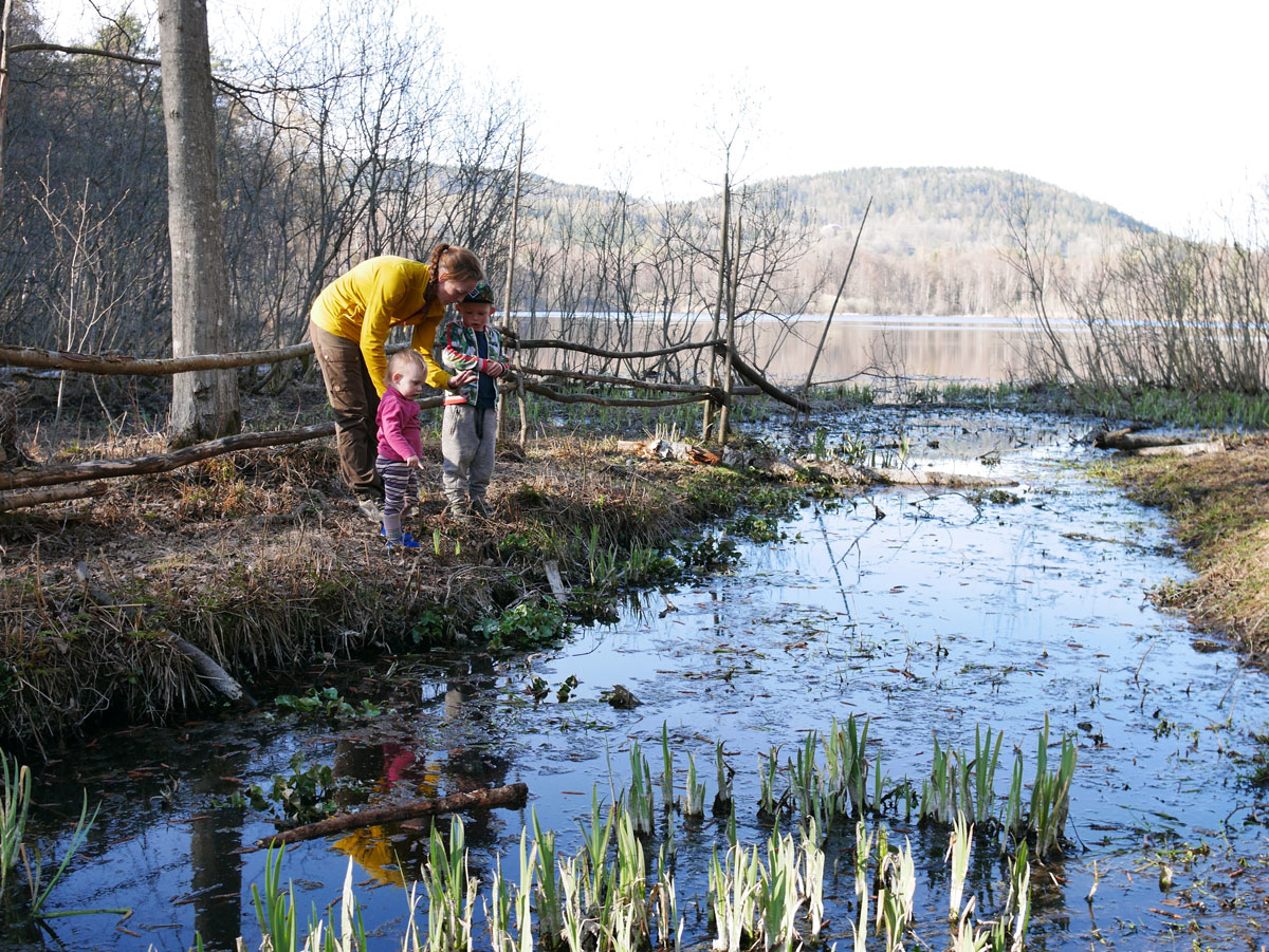 utenetter friluftsflokken dælivann overnatte i telt
