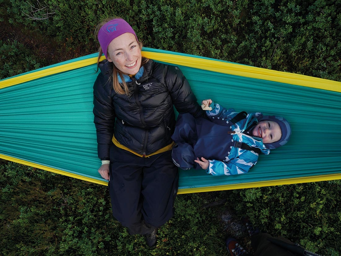 Hengekøyetur utenetter Friluftsflokken hengekøye