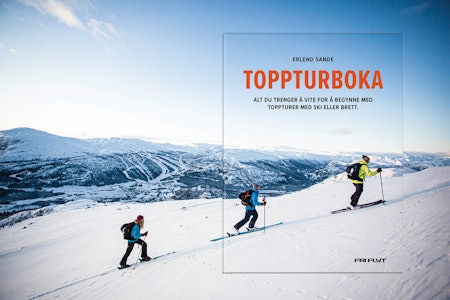 Den store toppturboka kommer 15. november, men kan bestilles allerede nå. Toppturboka alt om topptur på ski og randoenee