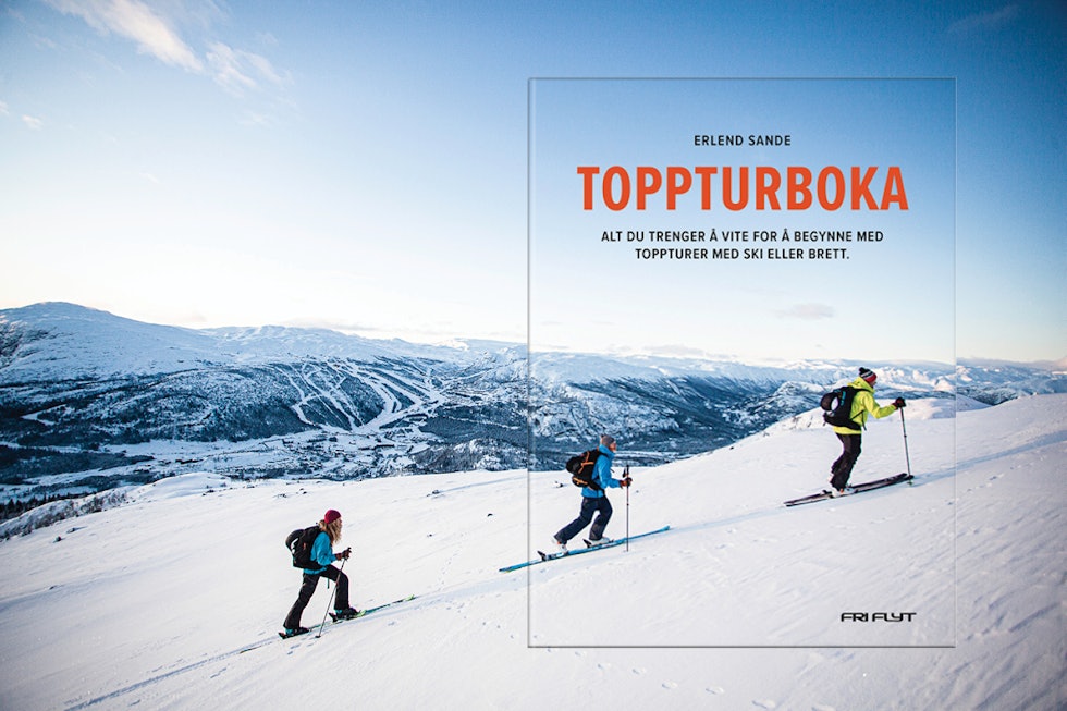 Den store toppturboka kommer 15. november, men kan bestilles allerede nå. Toppturboka alt om topptur på ski og randoenee