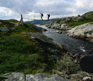 KRYSS OG TVERS: Det finnes et stort hyttenettverk på Hardangervidda, men trekker du sørover kan du finne store områder helt for deg selv. Turtips til hardangervidda