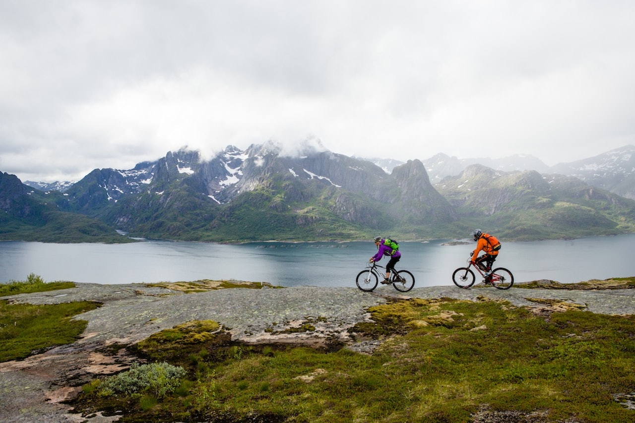 stisykling i Lofoten