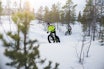 VINTERSYKLING: Jo lenger det går etter siste snøfall, jo flere og bedre blir stiene.Foto: Sjur Melsås vintersykling