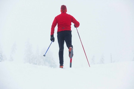 FELLESKI FOR LANGRENN:  Når vintertemperaturene svinger, gjerne på en og samme dag, kan det fort være felleskiene som er det beste valget. Foto: Gunhild Aaslie Soldal Alt du må vite om felleski faq