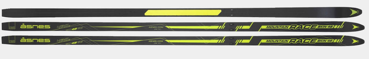 TEST AV FJELLSKI MED INTEGRERT FELL: Åsnes Mountain Race Skin TEST AV FJELLSKI MED INTEGRERT FELL: Åsnes Mountain Race Skin