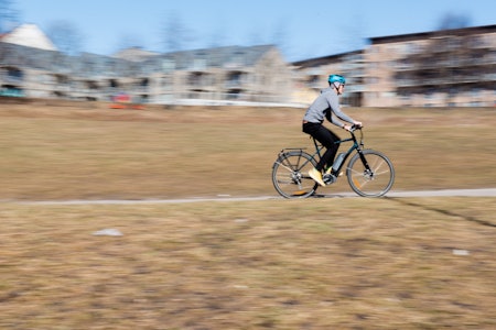 TEST AV ELSYKLER: Elsykler lar deg sykle uten å svette alt for mye. 