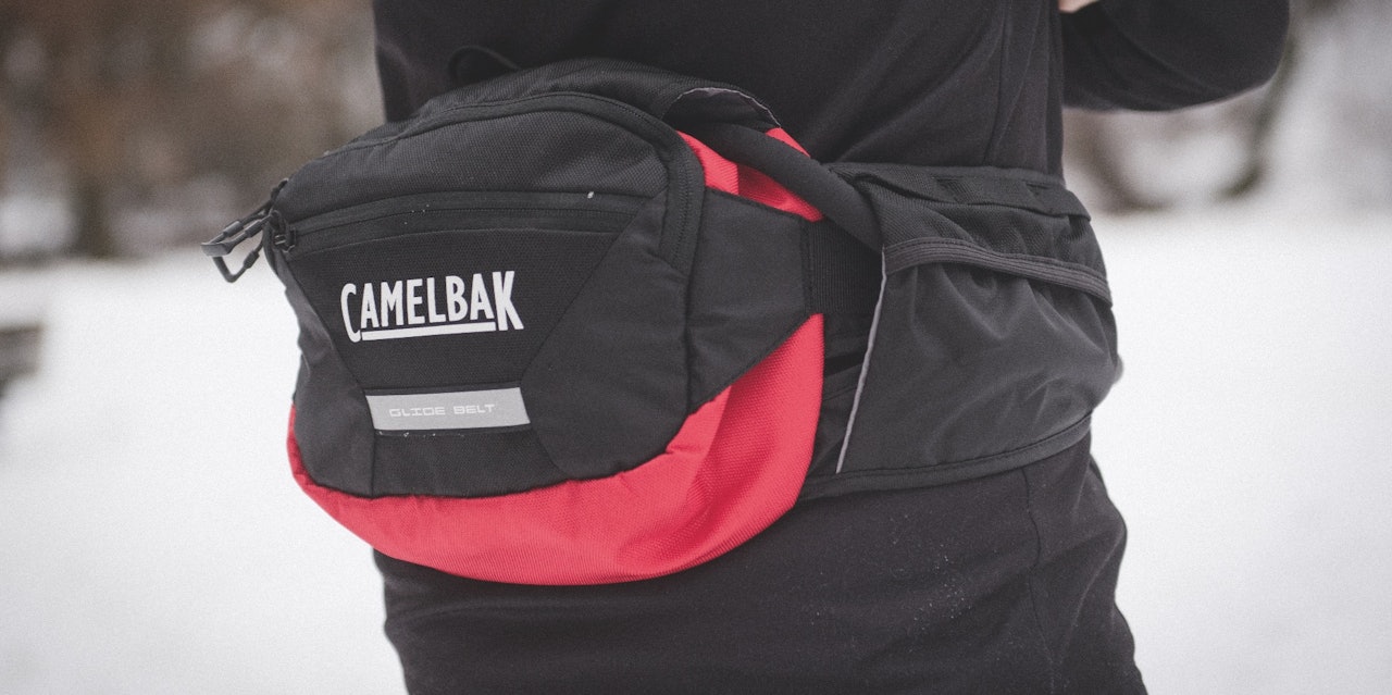 HOFTEBELTE: Camelbak Glide Belt. Foto: Sandra Lappegard Wangberg HOFTEBELTE: Camelbak Glide Belt. Foto: Sandra Lappegard Wangberg