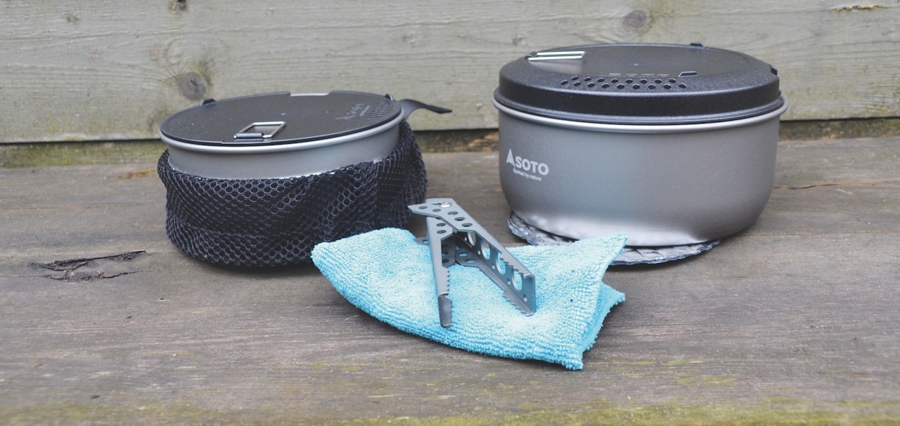 SOTO har et enkelt og godt kokesett for deg som allerede har kopper og asjetter. Test av SOTO Navigator Cook set
