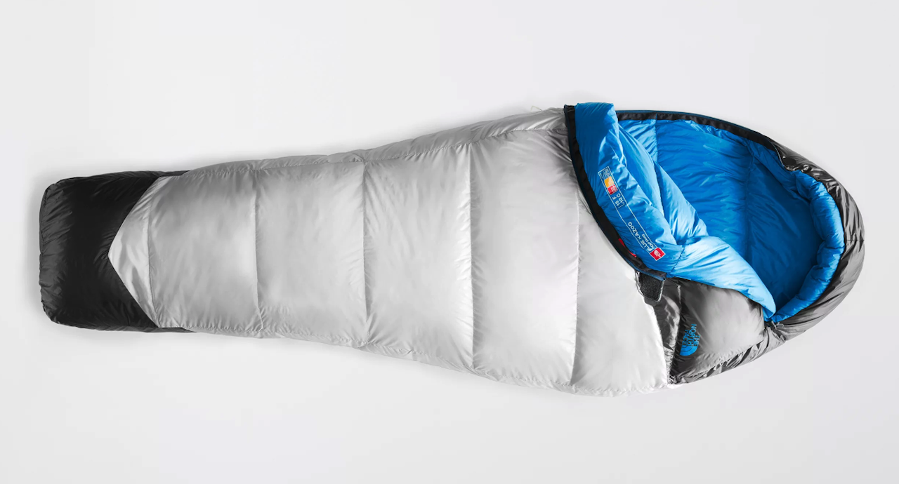 Test av North Face Blue Kazoo sovepose