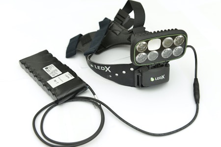 TESTET Ledx Cobra er en hodelykt som scorer bra, men den når ikke helt opp i denne testen.  Test av Ledx Cobra