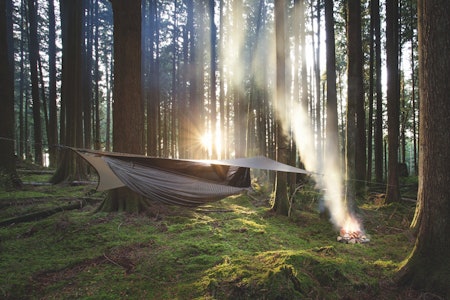 KOMPLETT: Denne typen hengekøyer er geniale i tursekken. Test av hengekøye, Test av Hennessy Hammock Deluxe Explorer XL