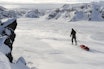 VINTERTUR: I kalde og tørre forhold, som i vinterfjellet, kan skalldressen fungere fint. Foto: Randulf Valle membraner og pusteevne