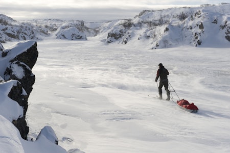 VINTERTUR: I kalde og tørre forhold, som i vinterfjellet, kan skalldressen fungere fint. Foto: Randulf Valle membraner og pusteevne