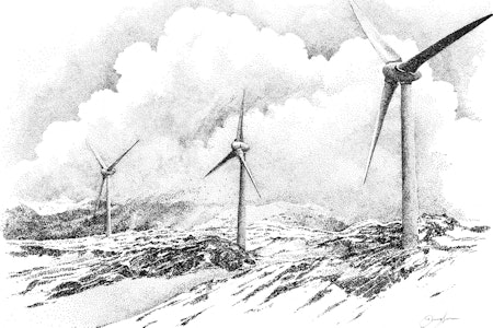 VINDKRAFT: Lar vi kravet om objektivitet råde, stenger vi oss selv ute, skriver Nils Faarlund. Illustrasjon: Danny Larsen VINDKRAFT: Lar vi kravet om objektivitet råde, stenger vi oss selv ute, skriver Nils Faarlund. Illustrasjon: Danny Larsen