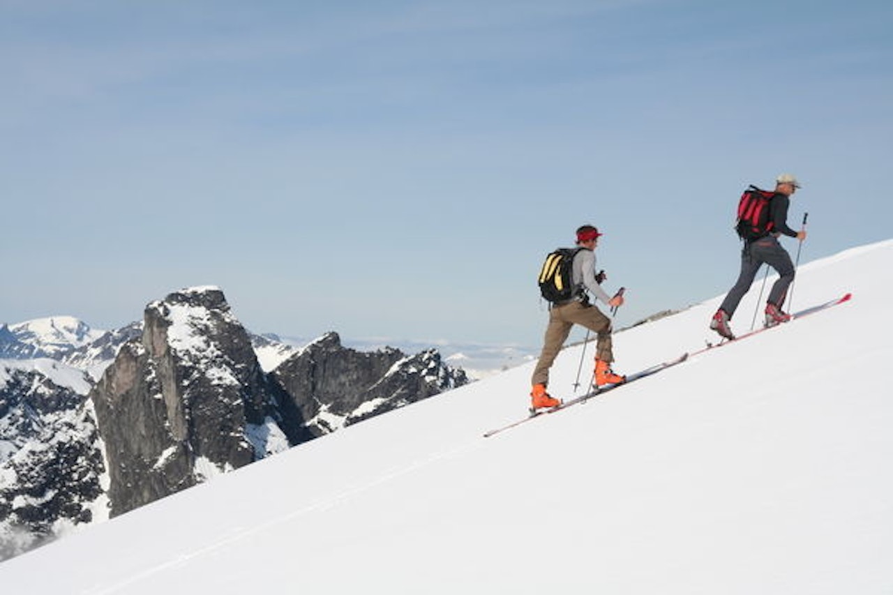 Bilde fra Romsdalen tidligere i vinter. Foto: Halvor Hagen Bilde fra Romsdalen tidligere i vinter. Foto: Halvor Hagen