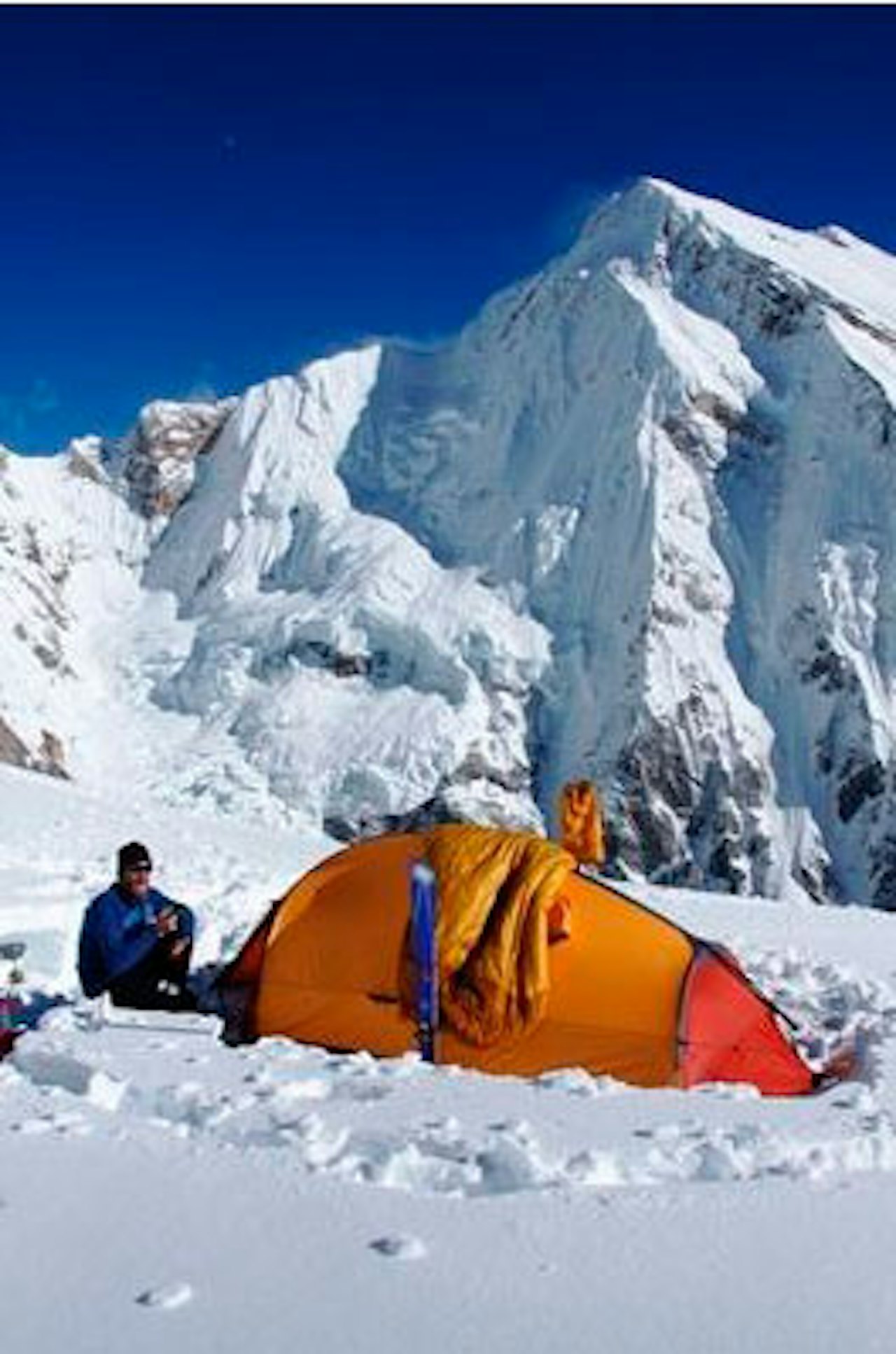 Leiren på 6200 meter over havet Leiren på 6200 meter over havet