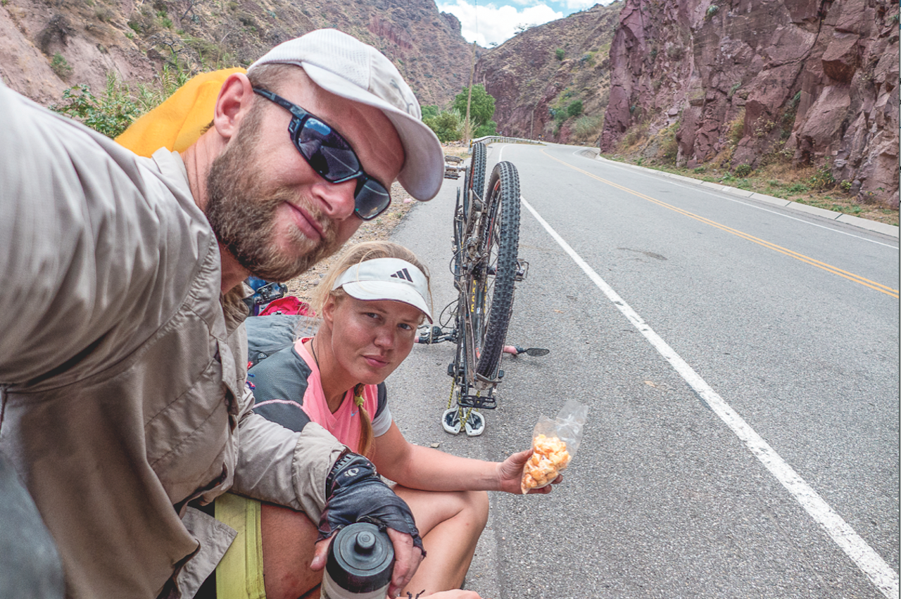 Anders og Birgit syklet Trondheim-Oslo-rittet, men da resten kom til mål og var fornøyd med det, bare fortsatte paret videre. Foto:Privat Anders og Birgit syklet Trondheim-Oslo-rittet, men da resten kom til mål og var fornøyd med det, bare fortsatte paret videre. Foto:Privat
