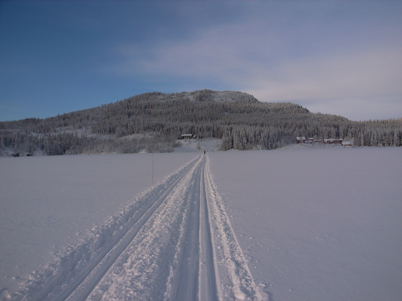 RENT OG PENT: Sånn vil vi at lypene skal se ut! Foto: Dag Hagen søppel i løypa