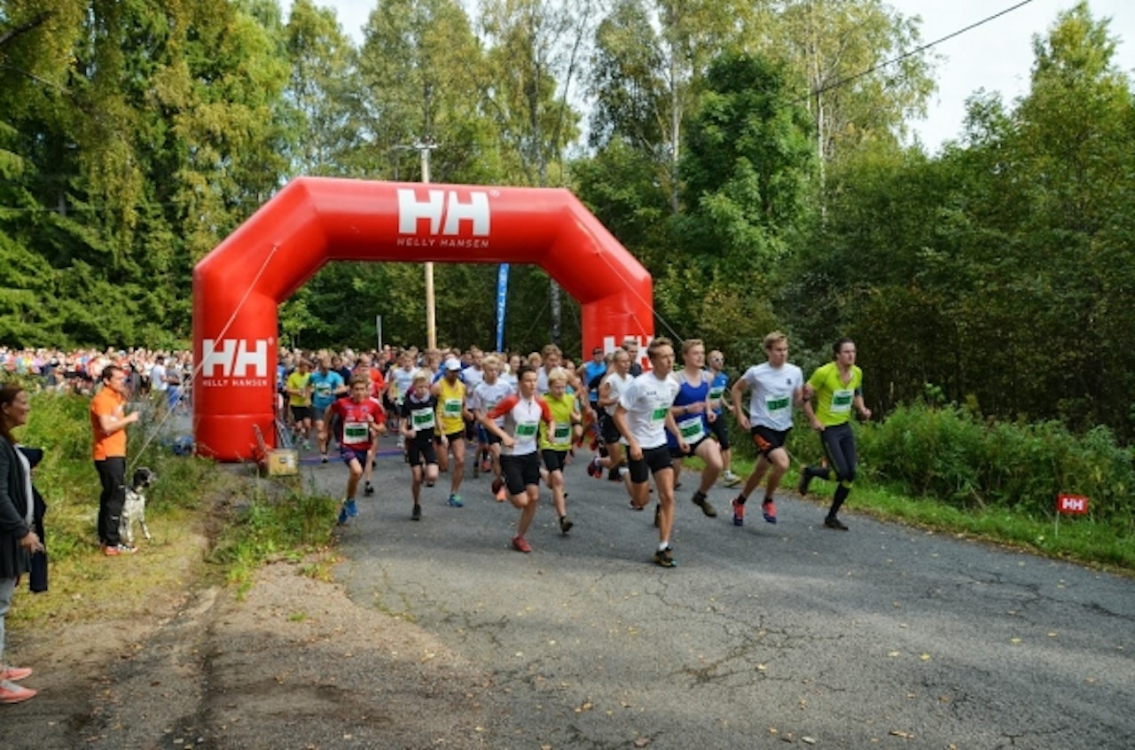 Nordmarkstravern i strålende vær! Foto: Helly Hansen Nordmarkstravern i strålende vær! Foto: Helly Hansen