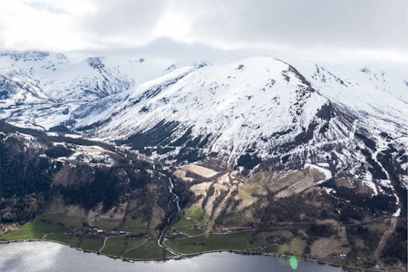 Olahansfjellet sett fra nord. Foto: Espen Schive. / Trygge toppturer.
