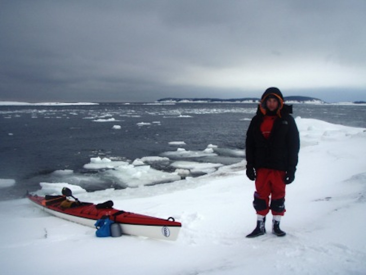 Sebastian Plur Nilssen og Ludvig Fjeld skal padle rundt Svalbard.