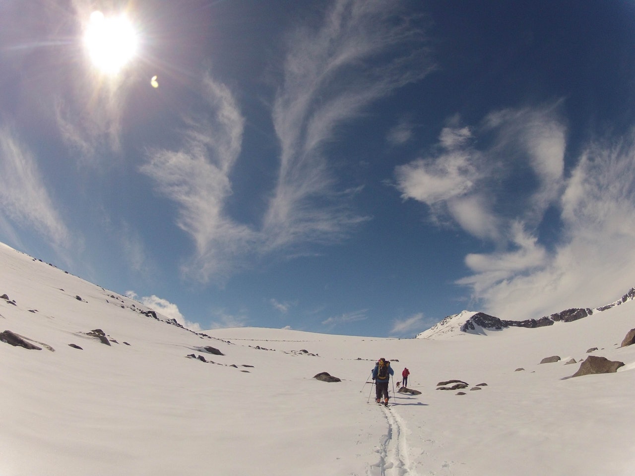 VALDRESFLYA: På vei mot Tjønnholstind. Foto: Sverre Søraas VALDRESFLYA: På vei mot Tjønnholstind. Foto: Sverre Søraas