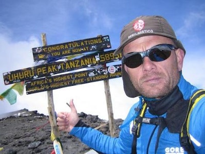 Jarle Trå - her på Kilimanjaro i Tanzania. 