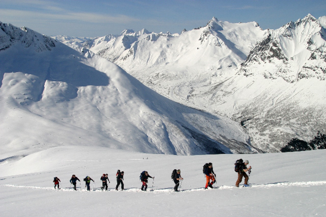 PÅSKEKOS: Kan det bli bedre? Foto: Arild Eidset påskefeiring på standalhytta