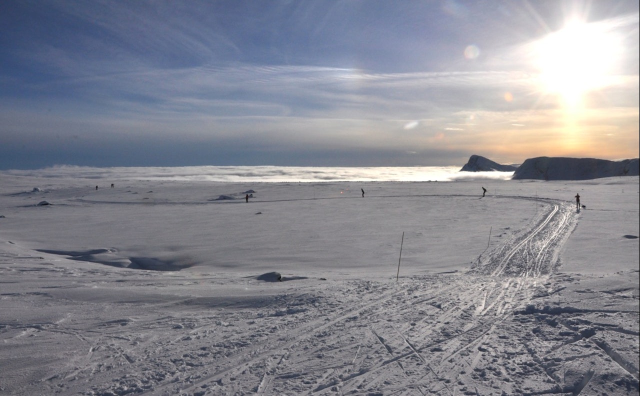 Noen dager gjelder det bare å komme seg over skylaget. Fra Valdresflya. Foto: Gunhild Aaslie Soldal Noen dager gjelder det bare å komme seg over skylaget. Fra Valdresflya. Foto: Gunhild Aaslie Soldal