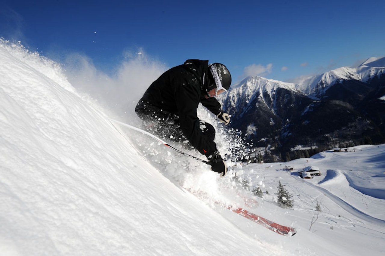Skikjøring i Badgastein i Østerrike. Foto: Nisse Schmidt Skikjøring i Badgastein i Østerrike. Foto: Nisse Schmidt