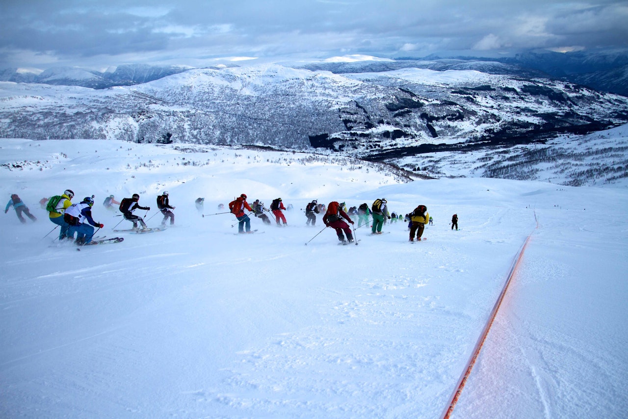 Kinesisk utfor på Fjellsportfestivalen. Foto: Fjellsportfestivalen