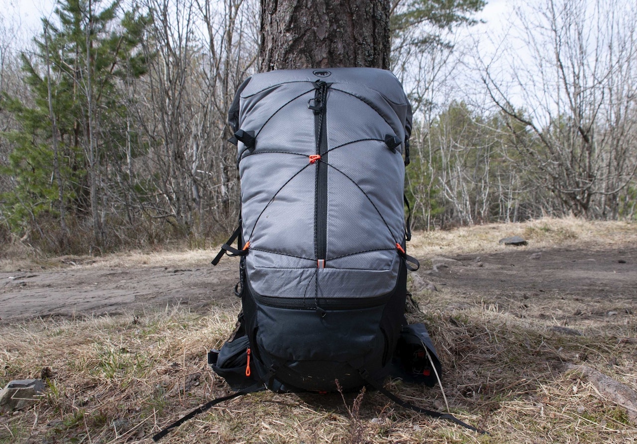 TEST AV TURSEKKER: Mammut Ducan Spine W 50-60 L ryggsekk   test av Mammut Ducan Spine W 50-60 L ryggsekk