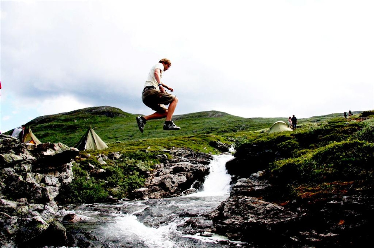 Bekkespranget på festivalcampen. Foto: Iris Engen Skadal Bekkespranget på festivalcampen. Foto: Iris Engen Skadal