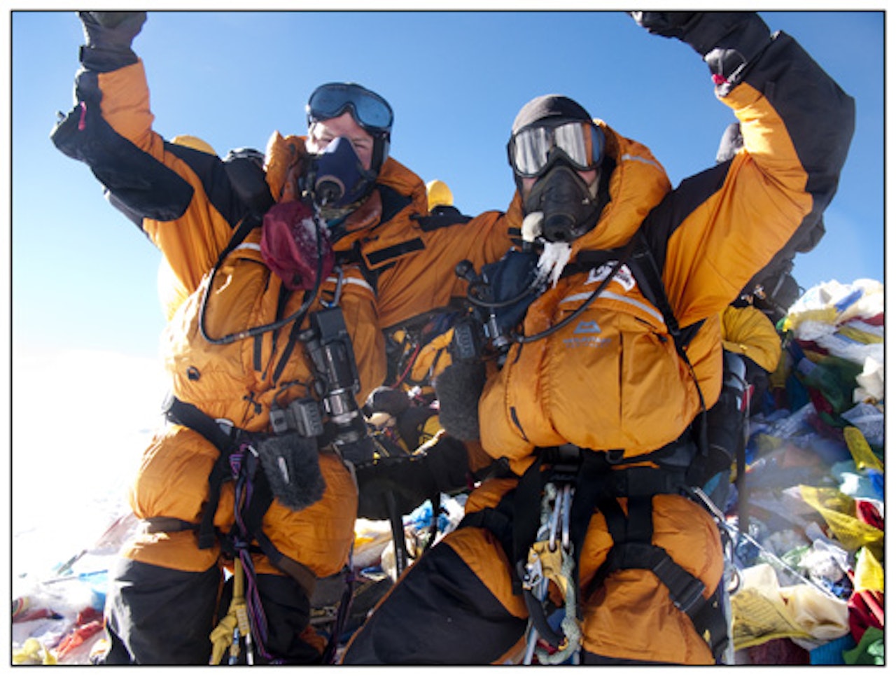 Erichsrud og Nyquist på toppen. Foto: everest09.no Erichsrud og Nyquist på toppen. Foto: everest09.no