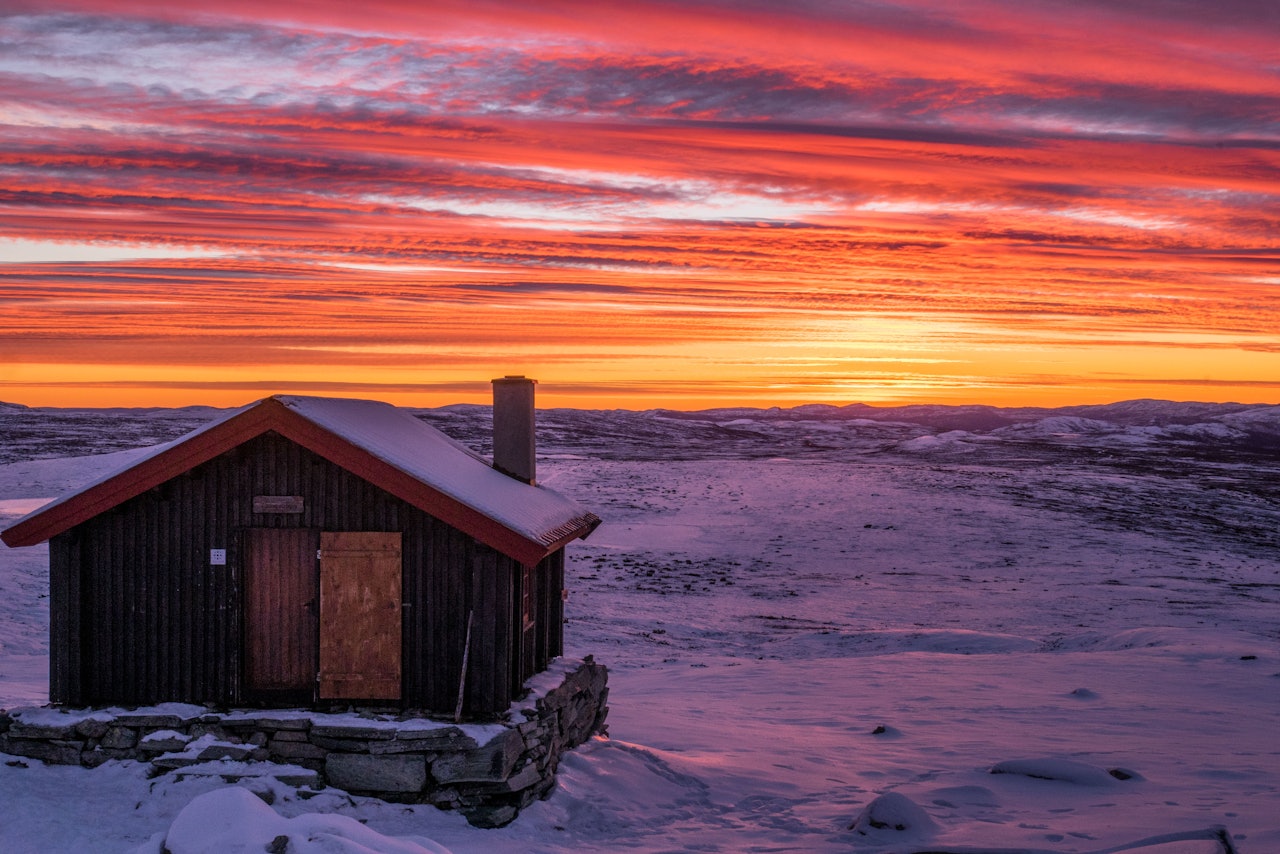 LANGSUBUA: Er det enkelt du vil ha det, er det enkelt å få det – om du er villig til å gå litt. Her fra Langsubua i Gausdal Vestfjell. Foto: Thomas Svardal langsubua langsua nasjonalpark åpen bu