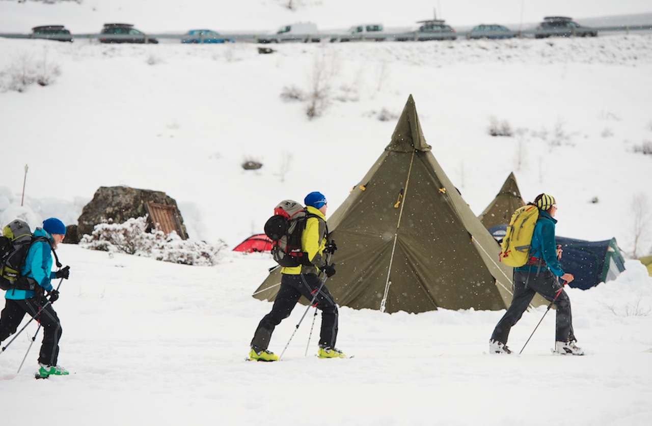 High Camp er i gang. Foto: Peder Eikeland High Camp er i gang. Foto: Peder Eikeland