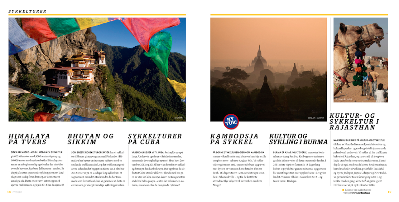 Hvitserks turkatalog er full av spennende turer. Hvitserks turkatalog er full av spennende turer.