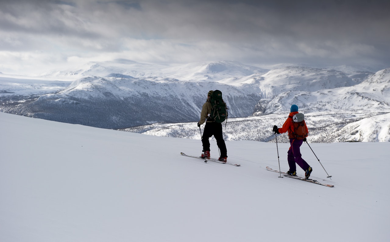 Vinden løyet litt på søndag, og solen tittet så vidt frem. Foto: Sverre Hjørnevik Vinden løyet litt på søndag, og solen tittet så vidt frem. Foto: Sverre Hjørnevik