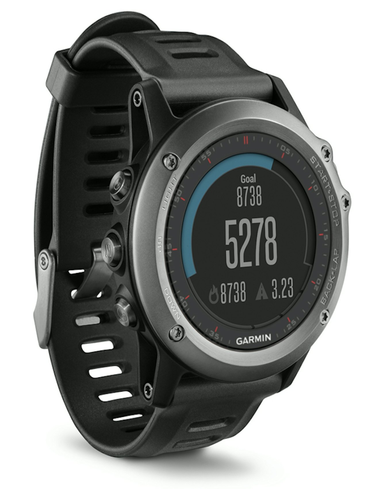 FLAGGSKIP: Garmin Fenix 3 er Garmins flaggskip Garmin Fenix 3 pulsklokke