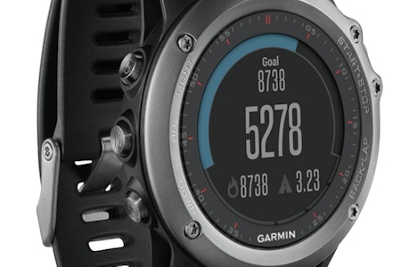 FLAGGSKIP: Garmin Fenix 3 er Garmins flaggskip Garmin Fenix 3 pulsklokke
